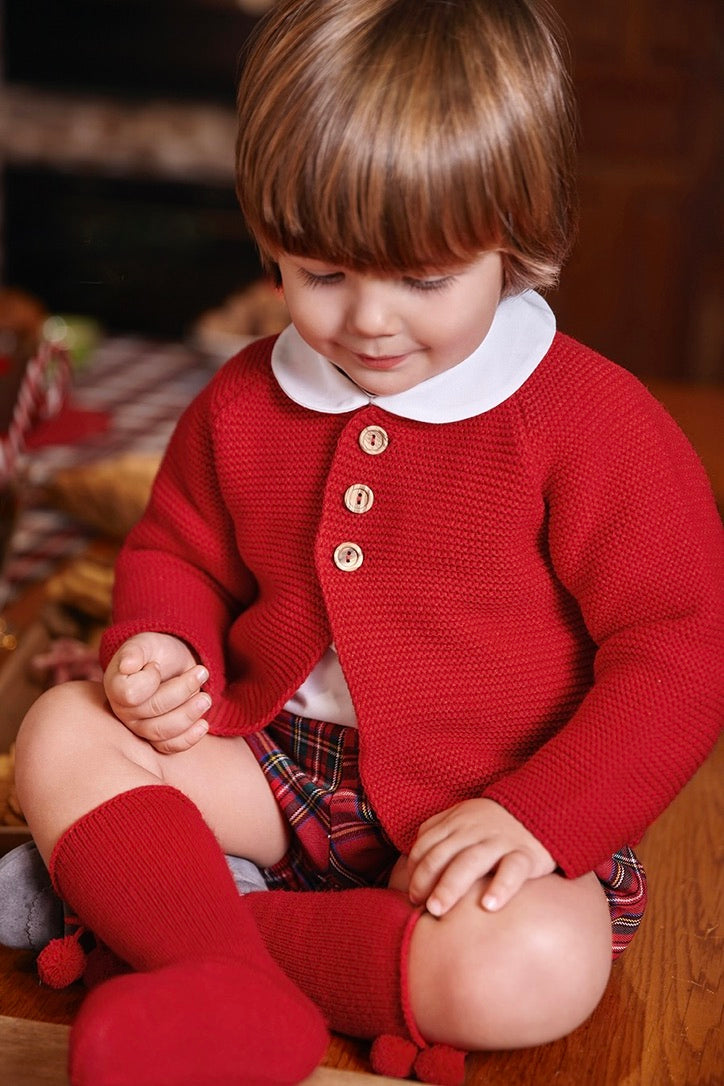 SET BIMBO CON CARDIGAN