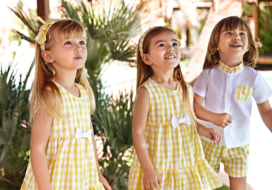 CHECKERED SUMMER DRESS