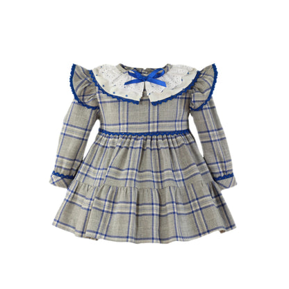 TARTAN BABY KLEID