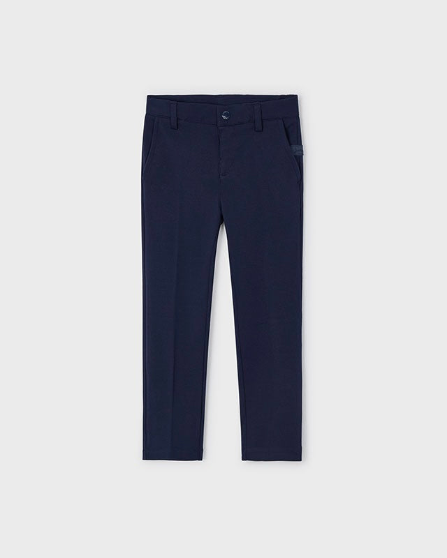 PANTALONE RAGAZZO ELEGANTE BLU NAVY