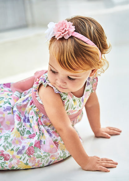 FESTIVE FLORAL DRESS 