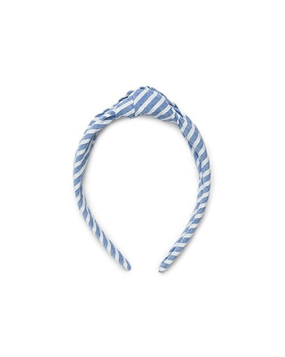 HAIR BAND BLUE STRIPES