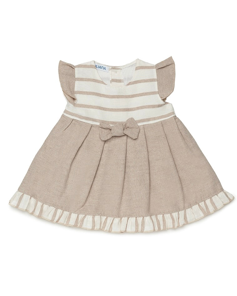 BEZAUBERNDES SOMMERKLEID BEIGE