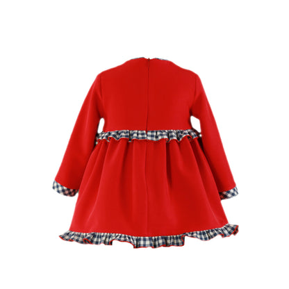 RED GIRL DRESS