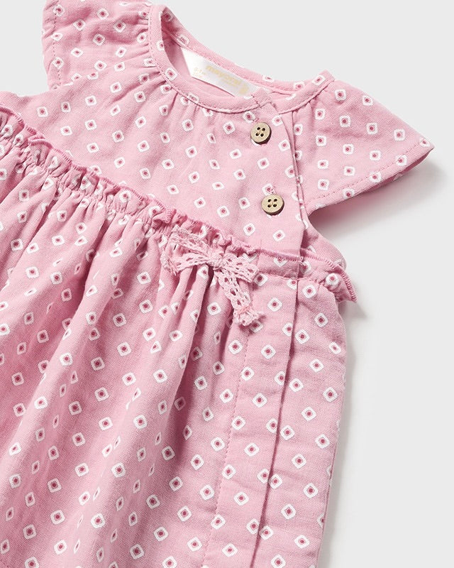 ROSA CHIFFON KLEID MIT BLOOMERS UND HAARBAND