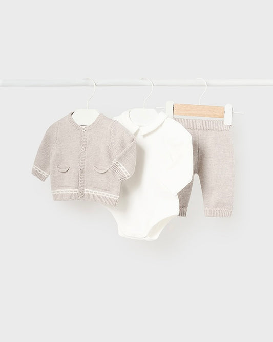 BABY SET BEIGE