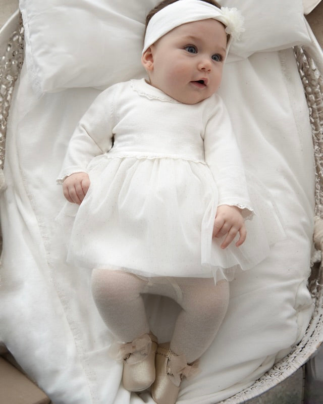 WHITE TULLE DRESS 