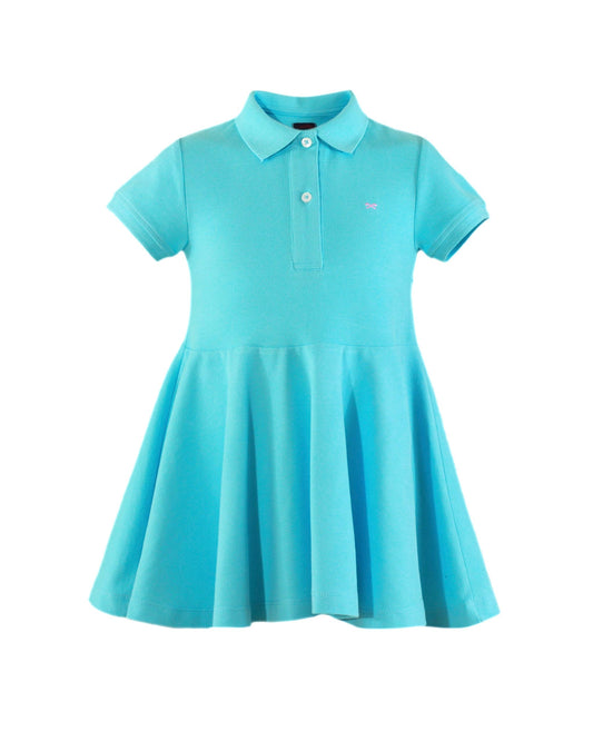 POLO DRESS TURQUOISE 