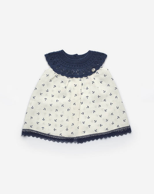 NAUTICAL BABY DRESS