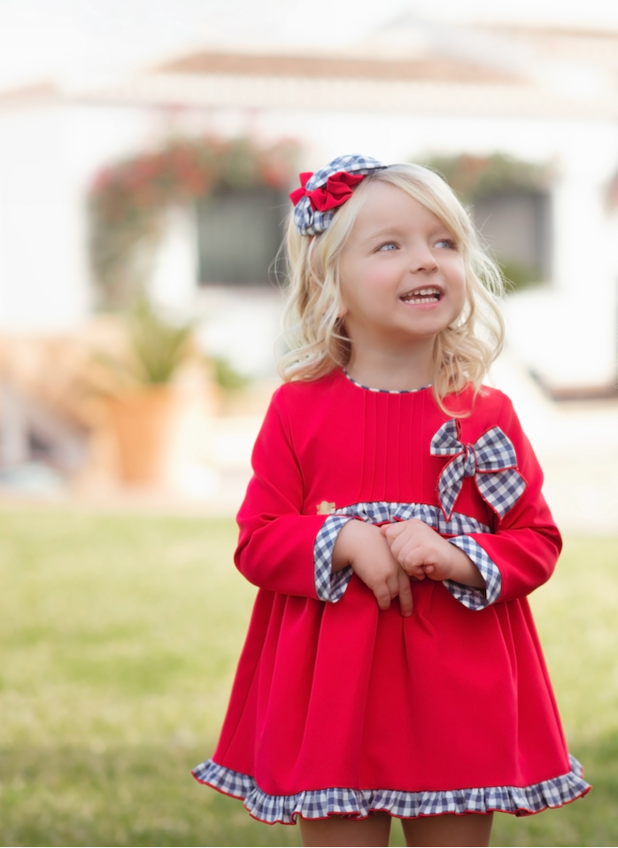 RED GIRL DRESS