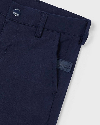 TROUSERS YOUNG ELEGANT NAVY BLUE