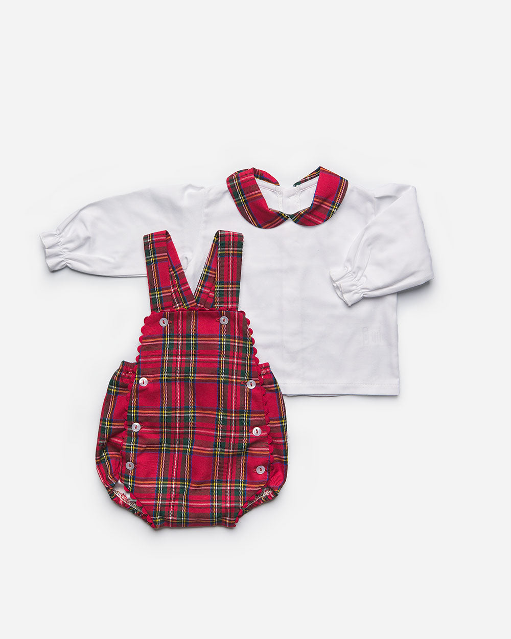 BABY DUNGAREE WITH SHIRT